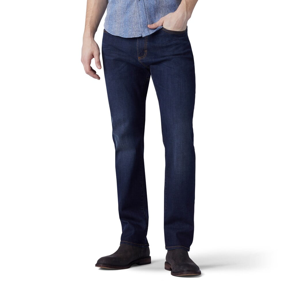 Men's Lee Extreme Motion Stretch Athletic-Fit Jeans Blue Strike - Walmart.com