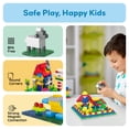 thumbnail image 4 of PicassoTiles 259PCS Magnetic Brick Building Blocks, Combo Set Compatible with Major Brick Systems, STEM Learning Toy for Toddlers Boys & Girls 3+, 4 of 17