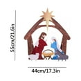 thumbnail image 2 of Mefallenssiah Holy Night Outdoor Christmas Nativity Set, 2 of 3