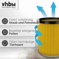 thumbnail image 2 of Compatible Filter for Krcher 2201 2001 1.819-1211 3011 1.085-141.0 1.085-121.0 Vacuum Cleaners Yellow Patron FilterYellow SZRH A-R881, 2 of 4