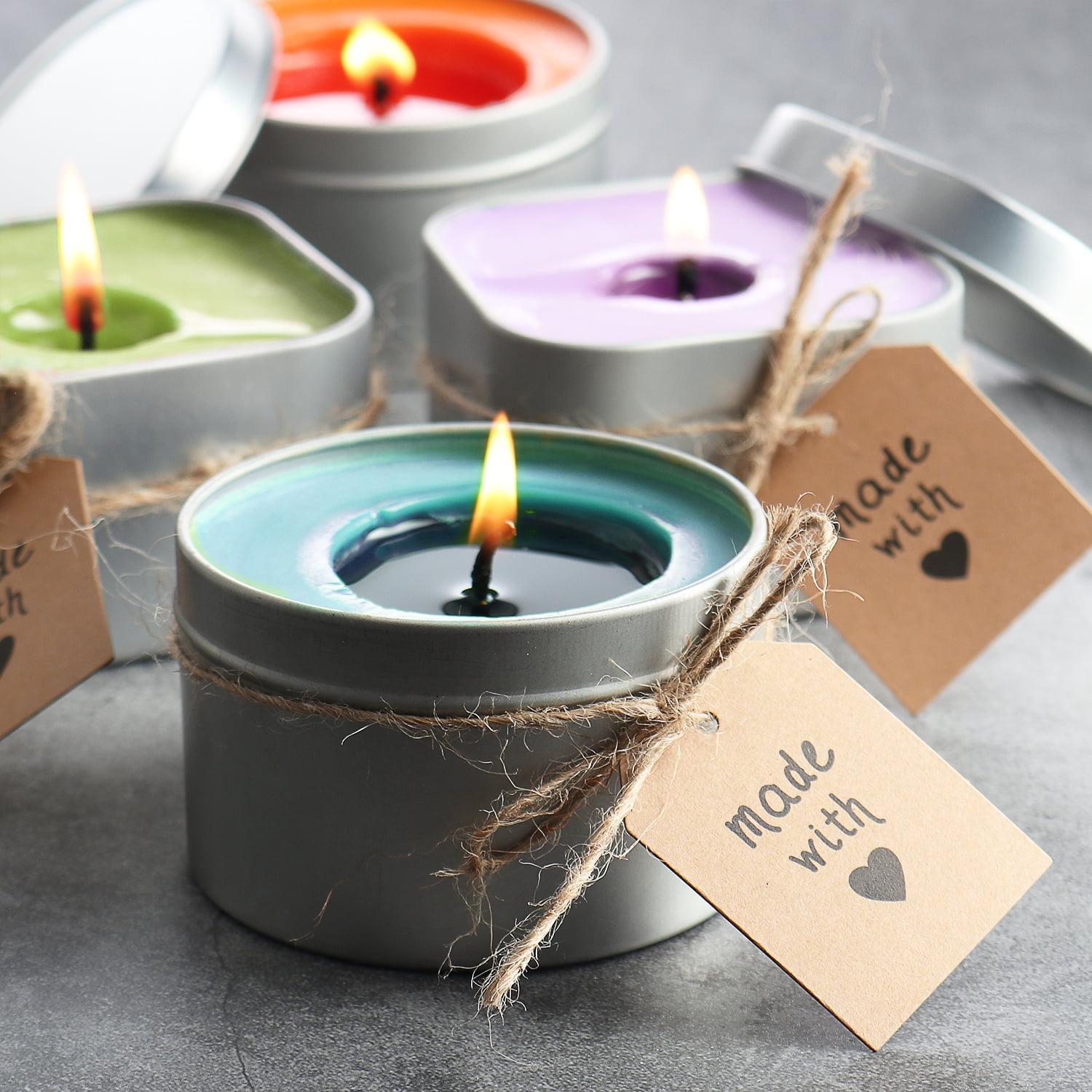 Candle making kits (in gold tin) – MuMe