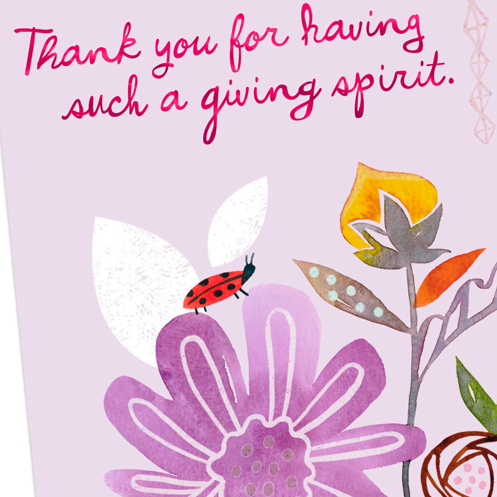 Hallmark Mahogany Thank You Card (You're Truly a Blessing)