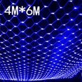 thumbnail image 2 of Red de luces LED navideñas impermeables de 4 m x 6 m, luces de hadas, redes de malla, luces de hadas para exteriores, jardín, Año Nuevo, bodas, vacaciones, 2 of 4