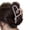 Pink, variant on Strong Grip Hair Claw Hair Claw Clip for Women Non-slip Durable Matte Transparent Heart Shape Hair Accessory Retro Style Amber Brown for Medium