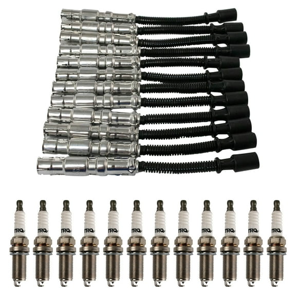 TRQ Ignition Kit Spark Plug & Wire Set For Chrysler Crossfire Mercedes SLK32 TKA01319
