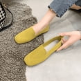 thumbnail image 6 of New Mesh Breathable Flats Women 2024 Spring Autumn Light Slip on Flat Casual Shoes Square Toe Ladies Loafers Zapatillas Mujer, 6 of 6