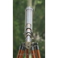 thumbnail image 3 of NAUTICALMART DOUBLE BARREL BLACK ANTIQUE TELESCOPE 50" WITH FREE MERCURY VASE, 3 of 3