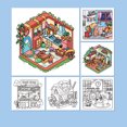 thumbnail image 2 of Libro para colorear Esquinas de la vida para niños | 40 páginas divertidas, 2 of 5