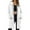White, variant on Womens Oversized Hoodies 2025 Thicken Lined Full Zipper Long Sleeve Hooded Jacket Mid-Length with Pocket Plus Size Clothes Outfits Beige