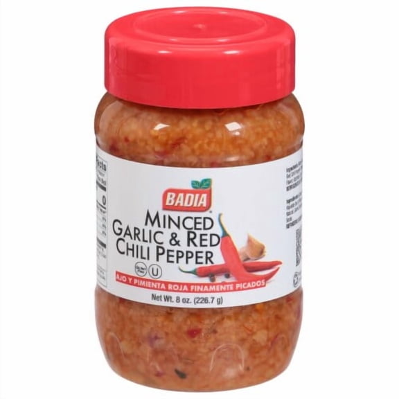 Badia Garlic & Red Chili Powder Minced 8 oz