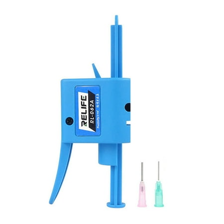

Manual Welding Oil Boosters Tool Press Type Auxiliary Tool Practical Oil Putter Welding Oil Boosters for 10CC Syringes Oil with 2 Nibs
