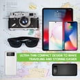 thumbnail image 4 of Portable Slim Power Banks Works with Google Pixel 5/5XL/4XL/3XL/4a/5G with 10,000 Digital Display Screen, Status Update, and 3 Cables Included! (Black), 4 of 5