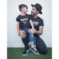 thumbnail image 6 of Fixed It and Broke It Outfit Set Funny Matching Dad and Son Daughter Shirts Dad Black Medium / Toddler Black 4T, 6 of 7