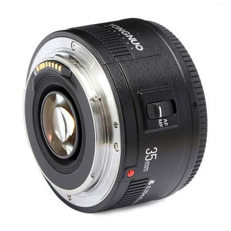 SODIAL YONGNUO YN35mm F2 Lens 1:2 AF / MF Wide-Angle Fixed/Prime Auto Focus Lens For Canon EF Mount EOS