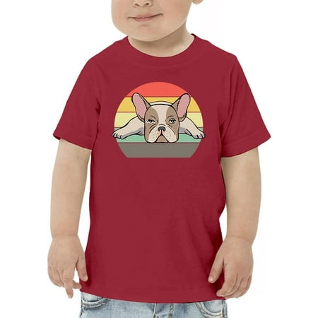 

Retro Style Frenchie Bulldog T-Shirt Toddler -Image by Shutterstock 2 Toddler