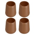 thumbnail image 1 of Unique Bargains 4 Pcs Silicone Fishing Rod Butt Cushion Protector Cap, Large, Brown, 1 of 7