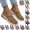 Coffee, variant on Orthopedic Shoes for Women 2026 Dressy Slip on Non Slip Mesh Sneakers Summer Walking Comfy Closed Toe Arch Support Shoes (Red)