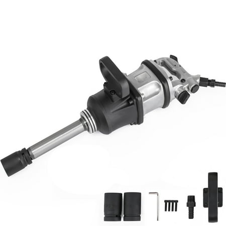 VEVOR 1 Inch Heavy Duty Pneumatic Impact Wrench 3800 Nm?2804ft.lbs? AIR Impact Wrench with 8Inch Extended Anvil Impact Wrench Gun