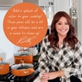 thumbnail image 2 of Rachael Ray Classic Bright's Hard Enamel Aluminum Nonstick 6-Quart Covered Stockpot, 2 of 7