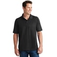 thumbnail image 1 of Sport-Tek ®  Dri-Mesh® Pro Polo. T474 M Black, 1 of 5
