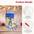 thumbnail image 4 of Defioc Bluey for Christmas Stockings 18" Personalized Holiday Stocking for Family, Farmhouse Decor, Xmas Tree Decoration, 1 Pack, 4 of 7