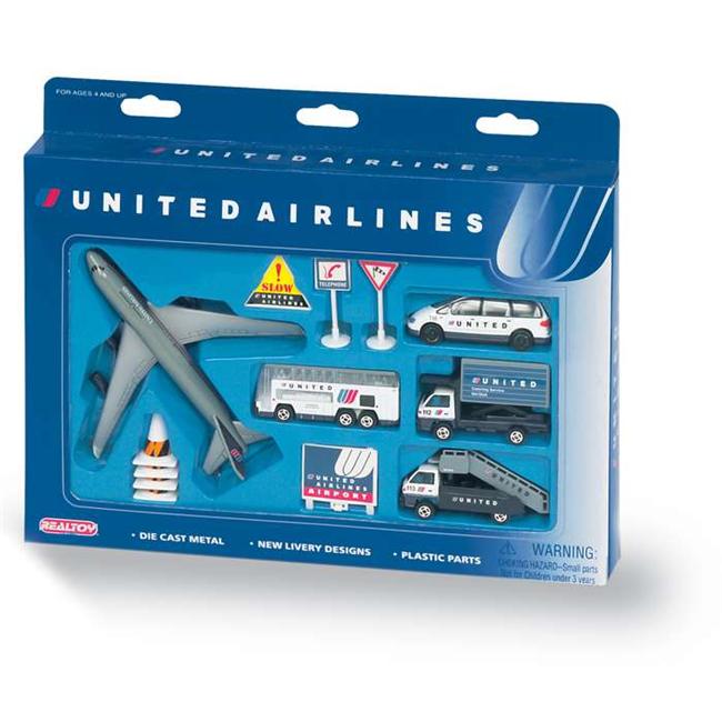 united airlines playset