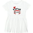 thumbnail image 3 of Inktastic Love My Bulldogs Football Girls Baby Dress, 3 of 5