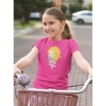 thumbnail image 2 of Girl With A Kitten T-Shirt Juniors -Image by Shutterstock,  x-Small, 2 of 4
