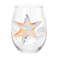 thumbnail image 3 of Artisanal Blue Ringed Octopus Glassware, 3D Ocean Glass Wine Glass with Fish Lobster Octopus Shark Starfish Whale and Coral Designs for Parties Home Bars and Coastal Decor, 3 of 9