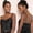 Black, variant on Fengqque Women's Ladies Sexy Silk V Neck Sleeveless Short Sling Camis