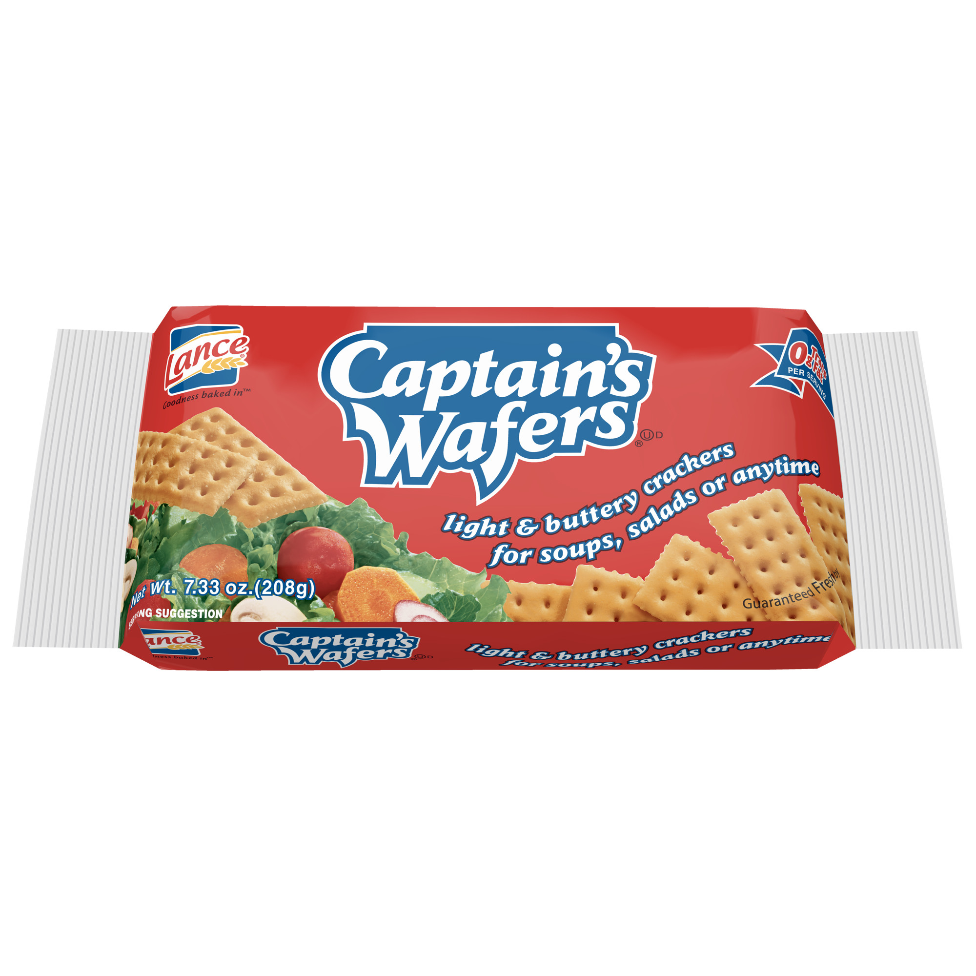 Lance Captain's Wafers Crackers, 7.33 Oz