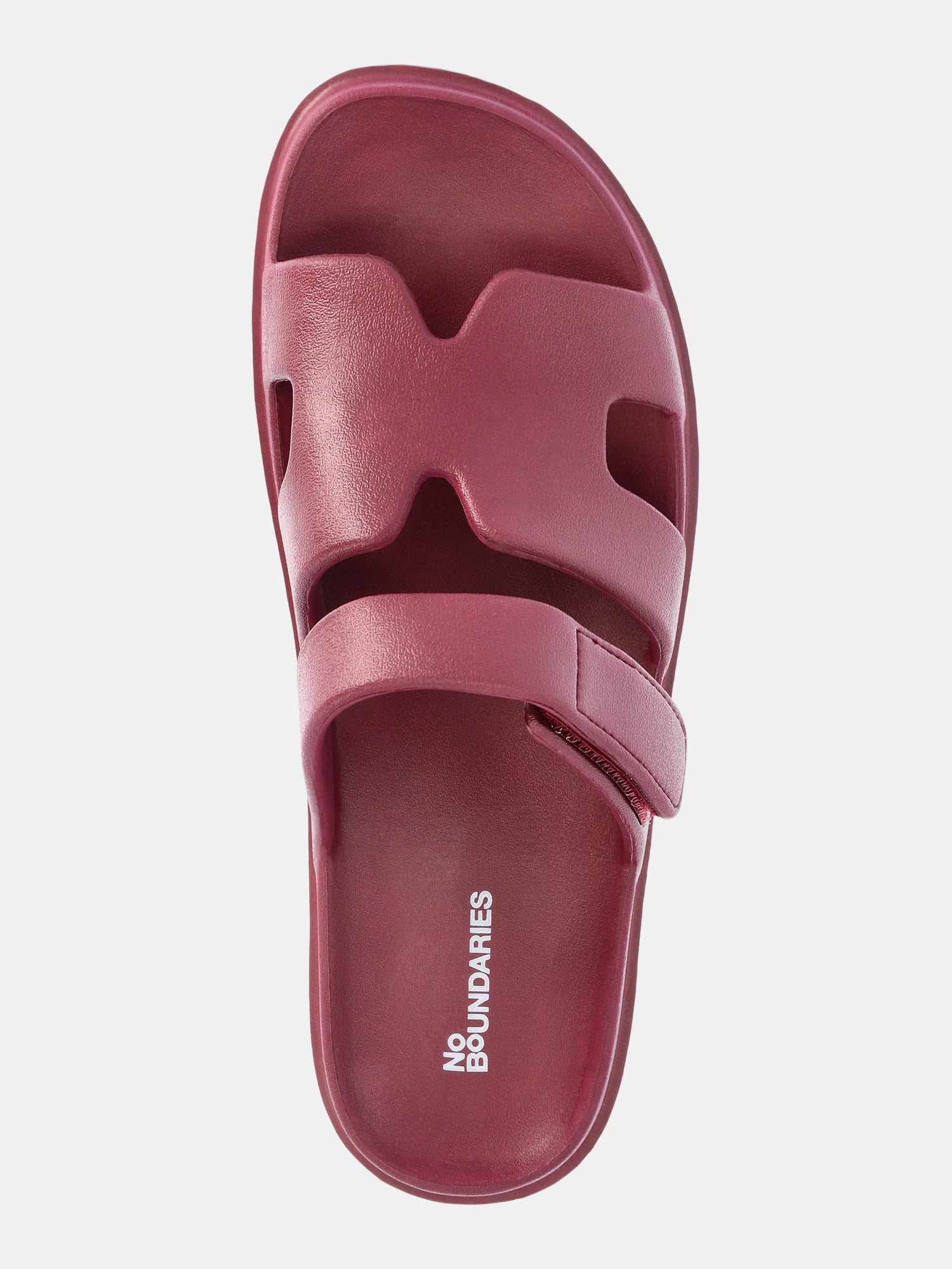 No Boundaries Women's Geo Slide Sandals