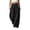 Black, variant on Solid Dress Slacks Baeitkot Women's Winter Fashion Casual Solid Color Button Zipper Pleated Loose Suit Pants