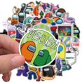 thumbnail image 3 of 50 Pcs Among Us Stickers Cartoon Cute Vinyl for Laptop Skateboard Style 3, 3 of 5