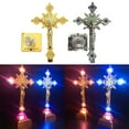 thumbnail image 2 of Light up Cross Decoration LED Night Lights Crucifix Statue for Religious Gift, 2 of 10