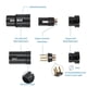 thumbnail image 1 of Male & Female Compact XLR Microphone Solder Adapter Adjustable 90° Right Angle 3Pin XLR Solder Conne, 1 of 5