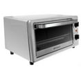 Emerson Stainless Steel Toaster Oven, To