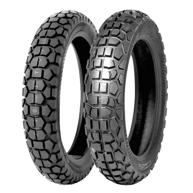Llantas De Moto Timsun 130/90-17 68p + 110/90-17 60p Ts-820 D/p Uso Sin Cámara