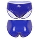 thumbnail image 3 of Calzoncillos de charol con efecto mojado para hombre, pantalones cortos ajustados para playa, traje de baño de verano, calzoncillos de látex con cintura elástica, 3 of 5