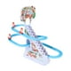 thumbnail image 3 of Juego de tobogán de Papá Noel para subir escaleras, juego de tobogán, montaña rusa musical para 3 Papá Noel, 3 of 9