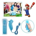 thumbnail image 4 of Wii Motion Plus Controller Nintendo Wii Controller And Nunchuk Motion 2 In 1 Built Movement Plus Remote Control Set For Nintendo Wii And Wii Console U With Silicone Cover-Blue, 4 of 6