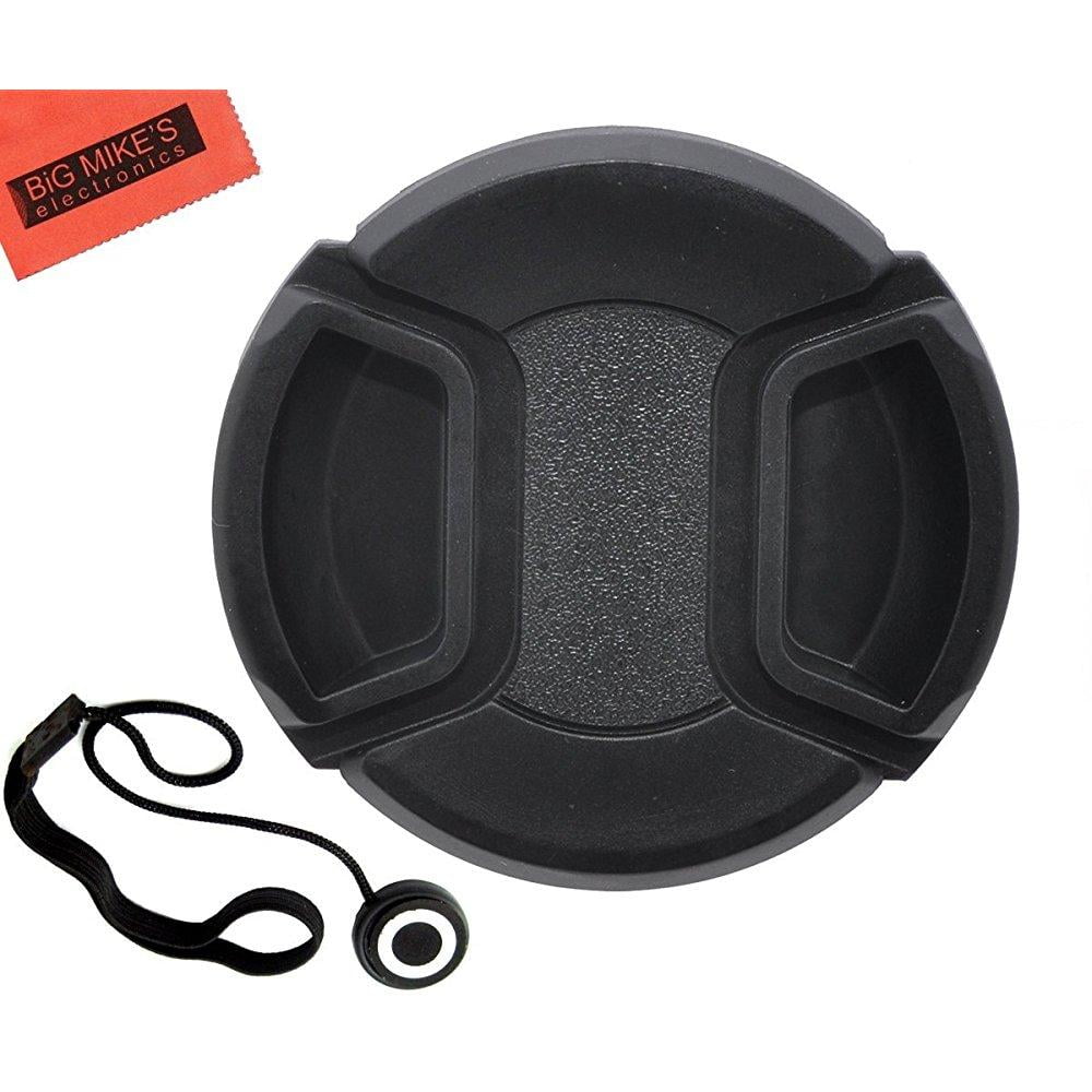 58mm snap-on lens cap for canon rebel t5, t6, t6i, t7i, eos 80d, eos