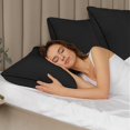 thumbnail image 3 of Pack de 4 camas Pillow Higoom para dormir, tamaño estándar, color negro, 3 of 7