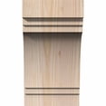 thumbnail image 2 of 5 1/2"W x 6"D x 10"H Pescadero Smooth Corbel, Douglas Fir, 2 of 9