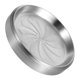thumbnail image 2 of Grill Prep Trays Stainless Steel Round Kitchen Utensil for Bbq Silver Material 1Set, 2 of 4