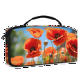 thumbnail image 2 of Herdesigns Poppy Flowers Carrying Case for Nintendo Switch 2 with 20 Game Card Slots, Portable Travel Carry Case for Accessories and Console, 2 of 8