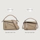 thumbnail image 3 of Bolso de mano sencillo y portátil con diseño geométrico y costuras, bolso cruzado con estampado de lichi que combina con todo para otoño e invierno, bolso de médico ligero y de gran capacidad, 3 of 6