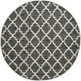 thumbnail image 4 of SAFAVIEH Montauk Crispian Geometric Quatrefoils Cotton Area Rug, Black/Ivory, 6' x 9', 4 of 10