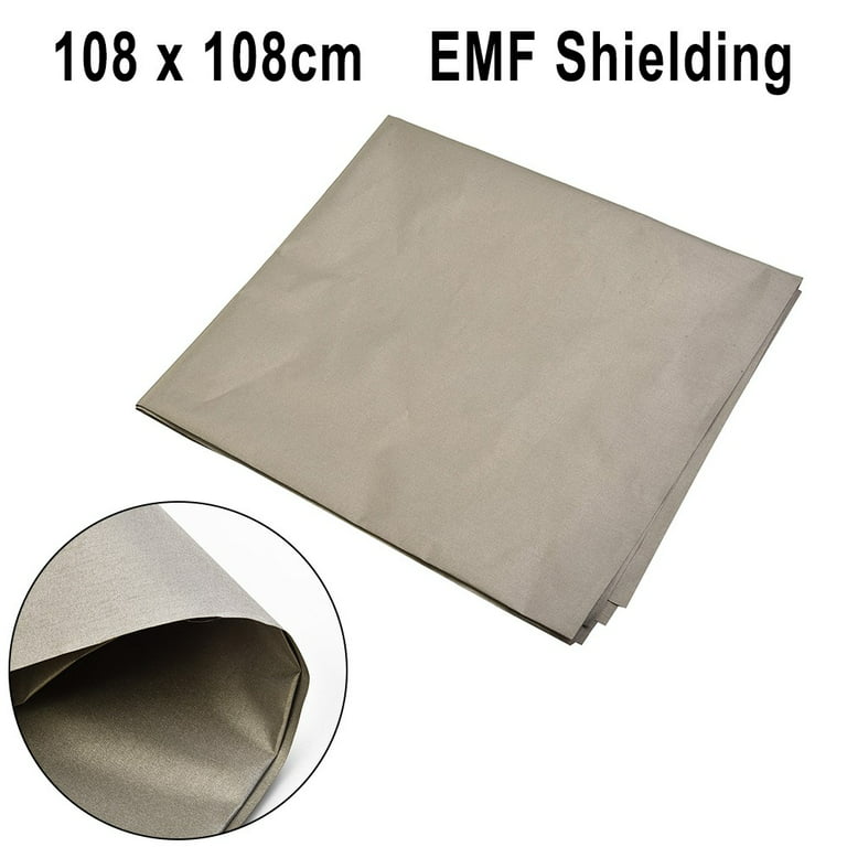 Fule Fabric EMI RFID Shielding-Block WiFi/RF Anti-Radiation Military Grade  for Radiowave Microwave and Radiation Protection Nickel Copper Fabric, RFID