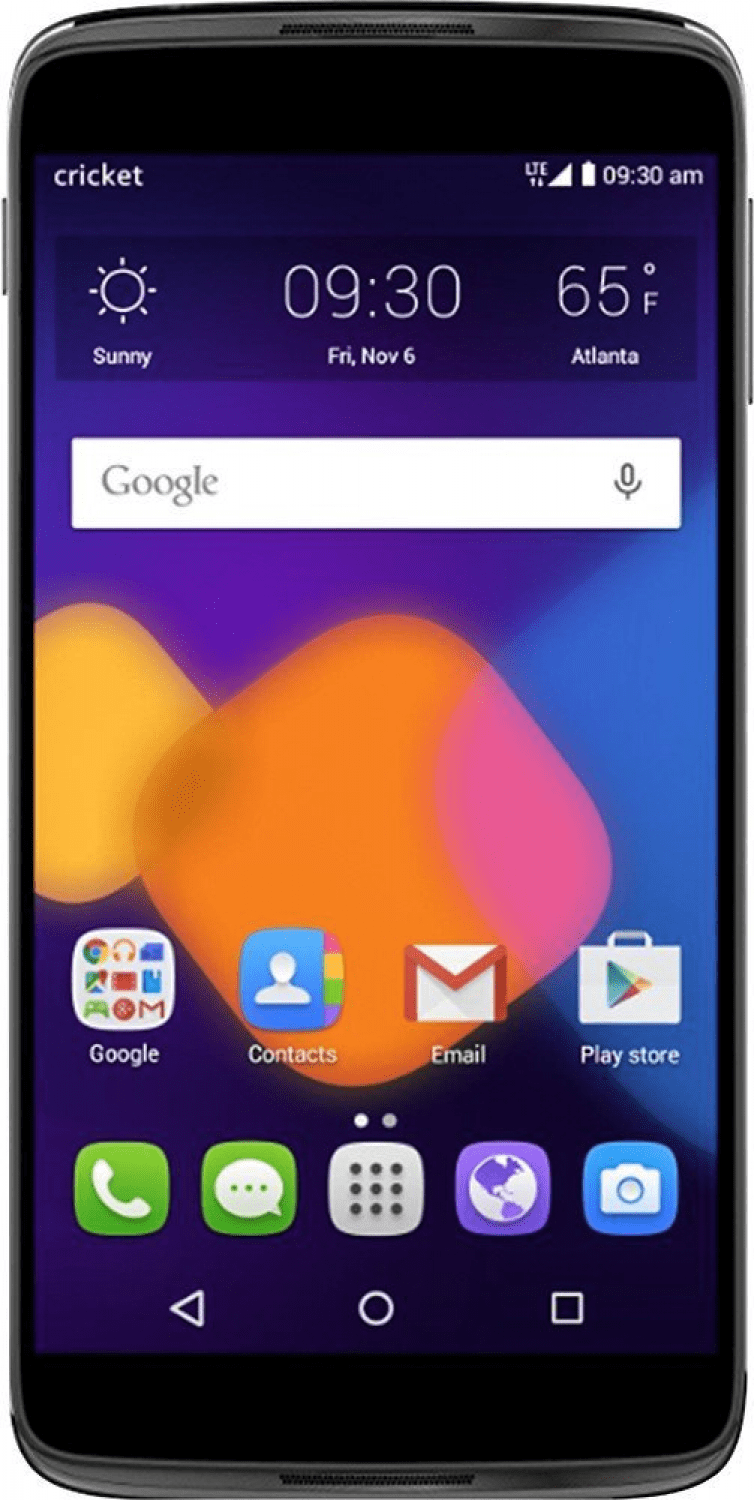 Cricket Wireless - Alcatel One Touch Idol 3 4g Lte With 16gb Memory